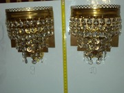 Kinkiety kryształowe nr 9 - 10.