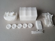 UAZ 452 z plandeką 1:72 wydruk 3D