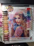 Zestaw do haftu koralikowego 