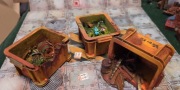 Zestaw osłon, elementów na makiete necromunda killzone warhammer 40000