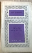Adam Mickiewicz Dziady Część II IV i I