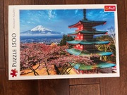 Puzzle 1500 Trefl Japonia Góra Fuji