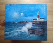 szkatułka drewniana na drobiazgi 