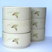 Miseczki Tułowice Komplet 6 bigosówek sygnowane lata 70-80 ceramika retro