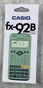 Kalkulator naukowy Casio FX-92B w kolorze zielonym