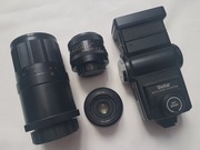 Canon Nikon Sony retro M42 Carl Zeiss MC K-1 8/500 Lampa