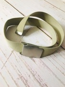 Pasek do spodni parciany z klamrą damskie jasny 