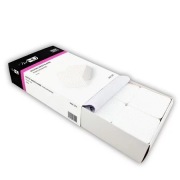 NAIL4U Waciki bezpyłowe perforowane do paznokci Białe - 540 sztuk