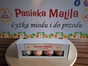 Miody z owocami : pigwą, czarną porzeczką, maliną, pomarańczą I rokitnikiem