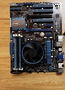 Płyta głowna + procek i RAM Asus P8H77-V, I3 2100, 24GB RAM