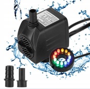 POMPKA OBIEGOWA DO OCZKA WODNNEGO FONTANNY KASKADY  12 LED