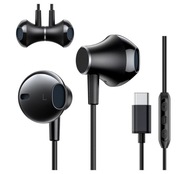 New bee CH21 Słuchawki USB C, magnetyczne słuchawki przewodowe z mikrofonem