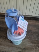 Zestaw akcesoriów do piaskownicy, wiaderko, łopatka