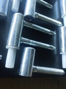 Komplet 18 zawiasów wkręcanych do drzwi 13,5 x 70, zawias drzwi 