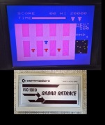 Commodore VIC-20 cardridge -  Gra - Radar Ratrace