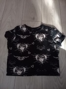 HIT! Top czarny anime Cropp