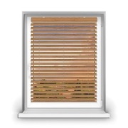 Żaluzja drewniana 25mm 1500x1500