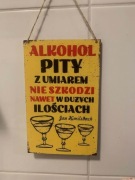 alkohol pity z umiarem nie szkodzi nawet w dużych ilościach prl tabliczka