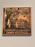 Zamek w Czarne . Klipa kolekcjonerska. 35X35 mm. Miedź. Gyges