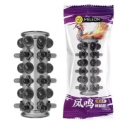 Przedłużacz rękawa Elastyczny pierścień punktowy G z koralikami dla mężczyz