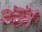 Sukienka ze spodenkami i kapeluszem rozm. 68