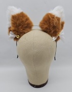 Opaska na głowę uszy lisa