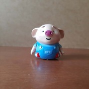 Indukcyjna zabawka figurka jeżdżąca - świnka | brak ładowarki