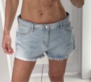 H&M / Szorty, spodenki dżinsowe / 42 / elastyczne / nowe