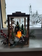 Stroik świąteczna latarenka