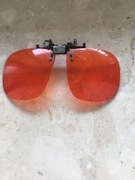 Nakładka Polaryzyacyjna na okulary plus Okluary Ochronne Gogle