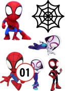 Pan Opłatek na tort - SPIDEY I SUPERKUMPLE A4