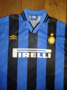 Umbro Inter Milan Mediolan 1995/1996 match issue Davide Fontolan #24