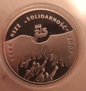 Moneta 10 zł - Solidarność 25 Lat