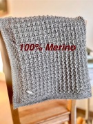 MERINO - HANDMADE - Kocyk szydełkowany dla niemowlaczka! Baby shower!