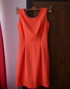 Piękna koralowa sukienka De Facto (36)S komunia chrzciny wesele