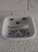 Lindner wzór cebulowy mydelniczka ścienna.