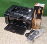 Drukarka laserowa HP P1102w - USB, WiFi, - nowe toner i toner - 1 564 str.