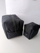 Kosmetyczka duża materiałowa w panterkę zestaw handmade