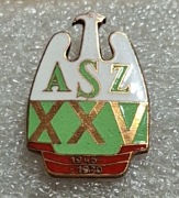 Odznaka AZS Łódź 25 lat
