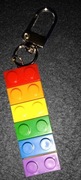 Tęczowy bloczek w kształcie klocków