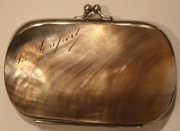 STARY PULARYSEK - PORTFELIK, MASA PERŁOWA, RZADKOŚĆ w TAKIM STANIE