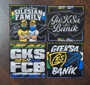 Vlepki Wlepy Naklejki GKS Katowice Banik Ostrava 