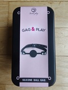 Obroża knebel silikonowa