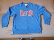 Bluza H&M niebieska HipHop Rap Skate