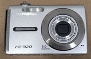 Aparat cyfrowy Olympus FE-320, uruchamia się, nietestowany