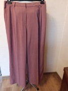 Spodnie kuloty eleganckie w kant brudny róż r.46/48 Primark 