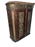 Antyczna szafa z 1809 roku - oryginał, ręcznie zdobiona