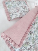 Kołderka z poduszką. Zestaw do wózka, kołyski,kosza Mojżesza.