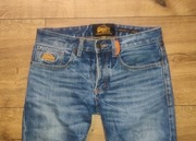 Spodnie Superdry 28/32 pas 82 cm Vintage Copperfill
