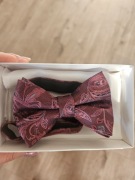 Nowa mucha jedwabna do garnituru Adam Collection